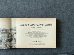 1st Edition Diesel Spotters Guide by Jerry Pinkepank Paperback 1967 Kalmbach