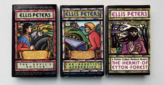 Complete set of 21 vintage Brother Cadfael mystery paperbacks Ellis Peters