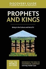 Prophets and Kings Discovery Guide: – Paperback, by Vander Laan Ray – Acceptable