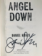 SIGNED Angel Down by Daniel Kraus 1st/1st (2025, Hardcover) TRUE FIRST EDITION