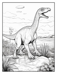 «Cute Dinosaur Coloring Book | Easy, Cute & Relaxing Designs | Perfect Gift Ide