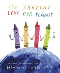 The Crayons Love Our Planet – Hardcover By Daywalt, Drew – GOOD