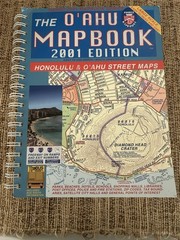 THE OAHU MAP BOOK 2001 EDITION EXCELLENT CONDITION! 164 PAGES. Phears Mapbooks.