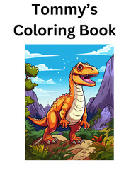 «Cute Dinosaur Coloring Book | Easy, Cute & Relaxing Designs | Perfect Gift Ide