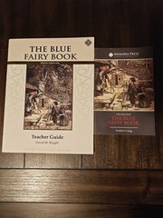 Lot 2 Memoria Press The Blue Fairy Book Andrew Lang Book + Teacher Guide