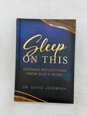 Sleep On This Dr. David Jeremiah 2023 Devotional Christian Hardcover Turning