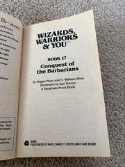 Wizards Warriors & You Book #17 Conquest Of The Barbarians Roleplaying Avon