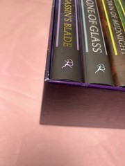 Throne of Glass Hardcover Box Set OOP Covers Complete SET + Poster