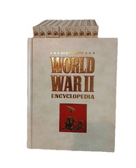 Illustrated World War II Encyclopedia Hardcover Set 11 Volume (1978) Incompletet