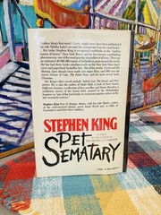 SUPER NICE!!! Stephen King Pet Sematary TRUE 1st Edition (Y38) $15.95 DOUBLEDAY