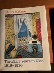 Henri Matisse The Early Years in Nice 1916-1930 National Gallery of Art (1986)