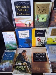 Lot of 17 Hardcover & Softcover Books by Nicholas Sparks – Random Mix Complete