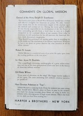 Global Mission, by H.H. Arnold – Hard Back/Dust Jacket