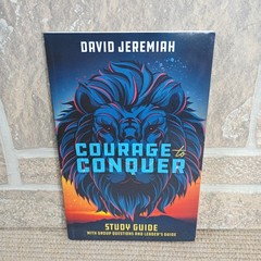 David Jeremiah Courage to Conquer Study Guide Christian Paperback Book 2021