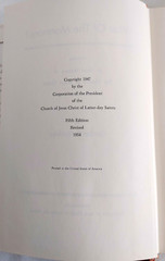 What of the Mormons? by Gordon B Hinckley Hardcover 5th Ed Revised 1954 #16769