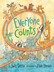 Everyone Counts – hardcover Sierra, Judy|Brown, Marc