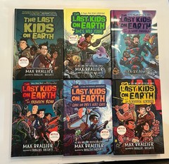 THE LAST KIDS ON EARTH Hardcover Chapter Books by Max Brallier Netflix Lot Of 6