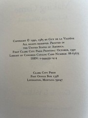 Rare Clark City Press 1st Edition «Making Game» Guy de la Valdene: NEW HARDBACK