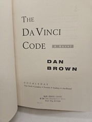 Robert Langdon Ser.: The Da Vinci Code: A Novel by Dan Brown (2003, HC) 1st Edit