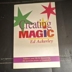 CREATING MAGIC by Ed Ackerley Paperback Creativity Creative Ability Nonfiction
