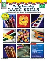 Early Learning Basic Skills, Grades PK – 1: The Complete Basic Skills Res – GOOD