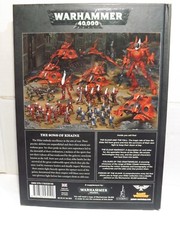 2012 Warhammer 40,000 Codex Eldar Hardbound Book Games Workshop 104 Pages