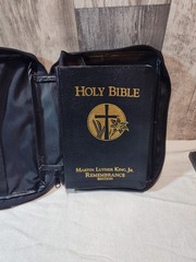 Holy Bible Martin Luther King Remembrance Edition With Eagle Case