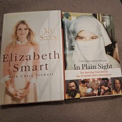 Elizabeth Smart Signed Books! «My Story», «In Plain Sight» 2013 First Edition
