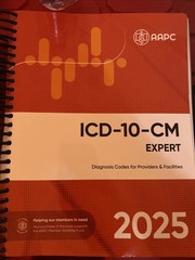 ICD-10-CM Complete Code Set 2025 – Spiral-bound, by AAPC – Very Good