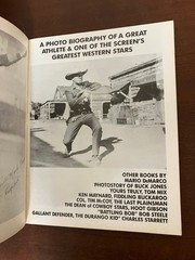 LOT OF 3 BOOKS Marco DeMarco Photostory PBs Johnny Mack Brown Tim McCoy Tom Mix
