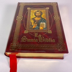 La Santa Biblia De La Familia Editorial Alfredo Ortells Faux Leather Bound Bible