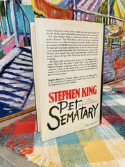 SUPER NICE!!! Stephen King Pet Sematary TRUE 1st Edition (Y38) $15.95 DOUBLEDAY