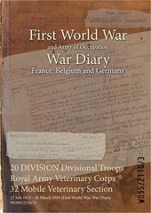 20 DIVISION Divisional Troops Royal Army Veterinary Corps 32 Mobile Veterinary S