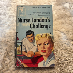 Nurse Landon’s Challenge Medical Romance Paperback by Adelaide Humphries 1956