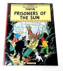 Prisoners of the Sun (The Adventures of Tintin) ~ Herge softcover