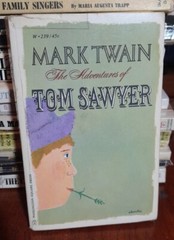 The Adventures of Tom Sawyer Mark Twain 1965 Washington Square Press Vintage