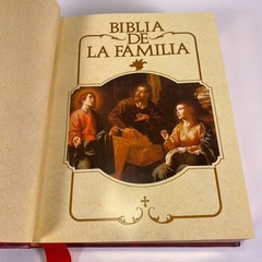 La Santa Biblia De La Familia Editorial Alfredo Ortells Faux Leather Bound Bible