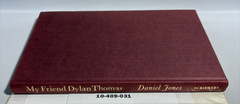 My Friend Dylan Thomas by Daniel Jones, 1977 1st Edition/1st Printing