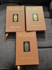 THE TOMB OF TUTANKHAMEN By Howard Carter, 3-Volume Set. 2009 EP Hardcover