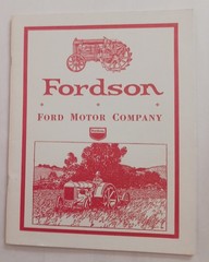 Fordson Tractor Ford Motor Company An Advertising History 1919 to 1937