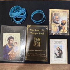 My Saint Pio Prayer Book Padre Pio PB Prayer Cards Bracelets USA Catholic Prayer