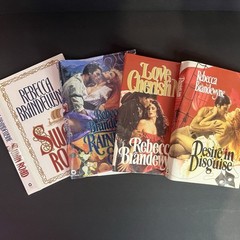 Swan Road Rebecca Brandewyne Lot of 4 Dust Jackets only for Hardcover Books