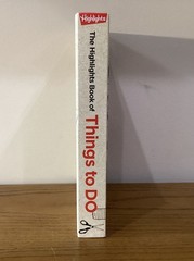 The Highlights Book of Things to Do hardcover 372 pages good condition used