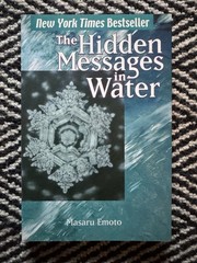 Masaru Emoto Hidden Messages in Water Trade Paperback Atria Books RARE