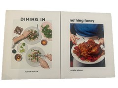 Alison Roman Hard Cover Book Bundle Dining In & Nothing Fancy Cook Books