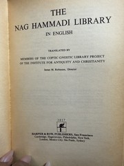The Nag Hammadi Library James M. Robinson General Editor Paperback 1981 Gnostic