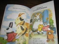 Hello Reader The Wrong-Way Rabbit paper back book #147