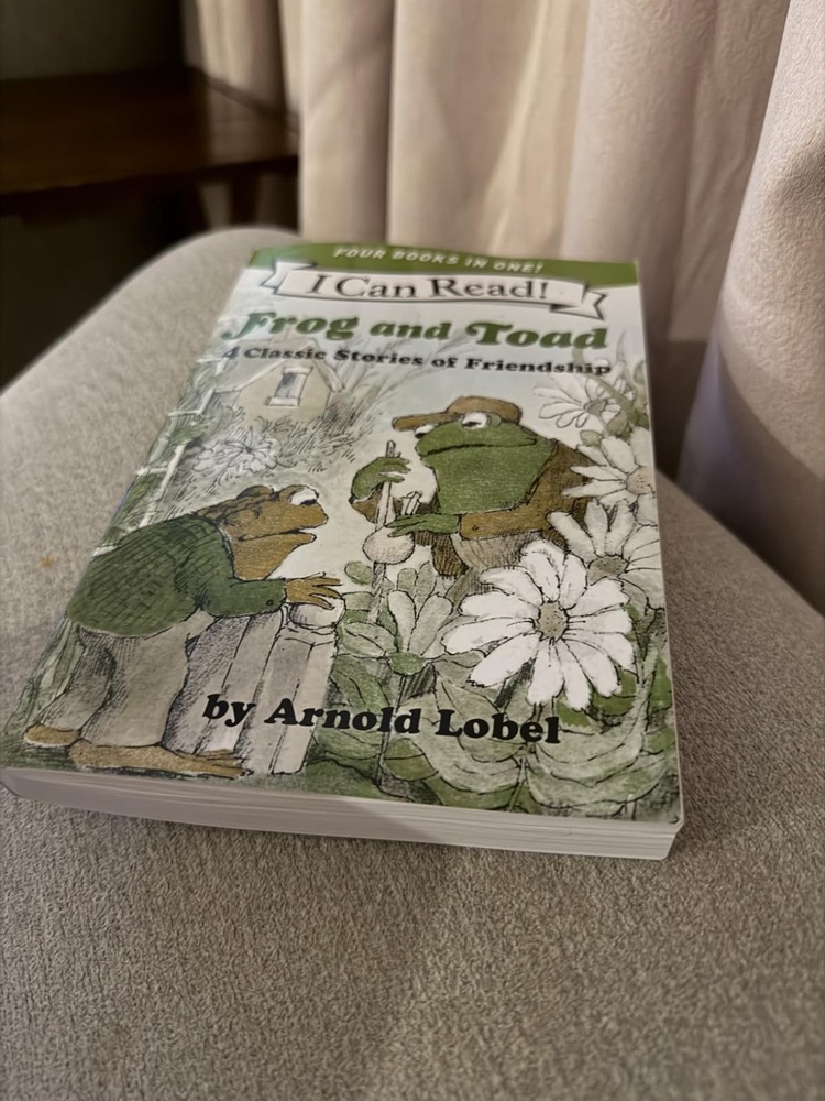Frog and Toad 4 Stories Paperback Kids Book Ages 4-8 Reading Level 2 Set New USA