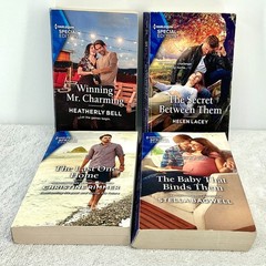 Harlequin Romance Lot of 4 Titles Paperbacks (833)