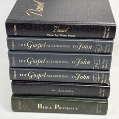 Gospel According to John Vol 1 2 3 Revelation Daniel Bible Prophecy Greene Hour